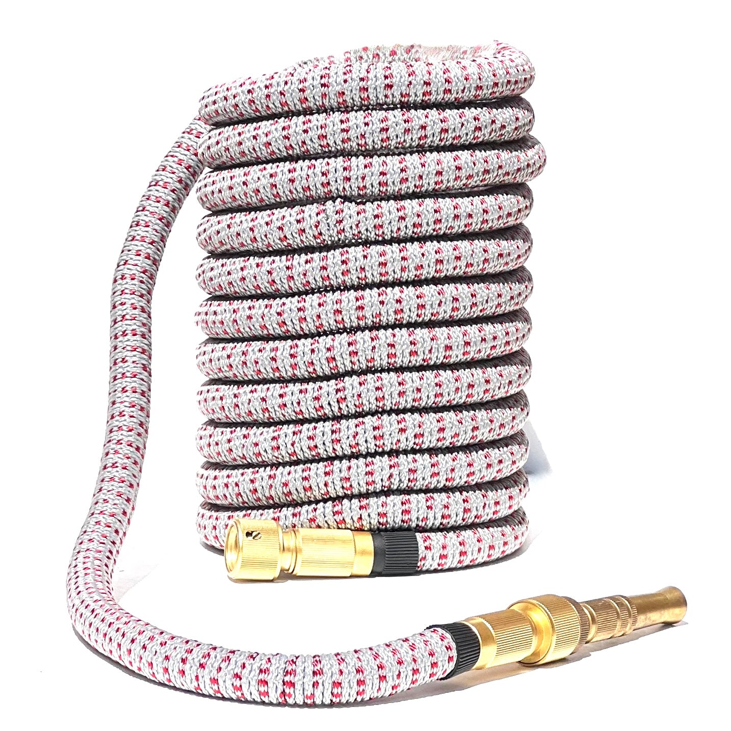 Expandable Garden Hose PRO - RED GREY