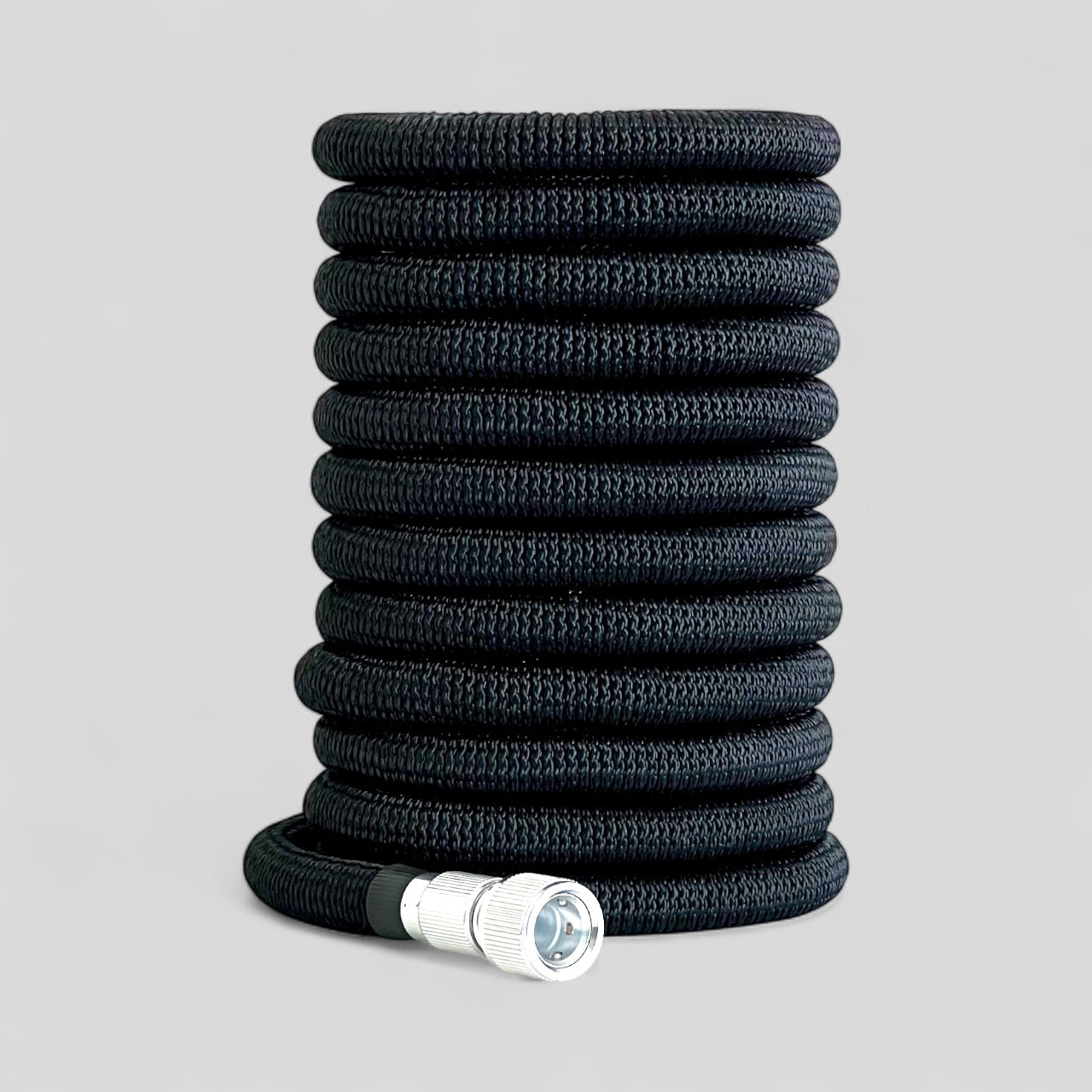 Expandable Garden Hose PRO - Black & Silver
