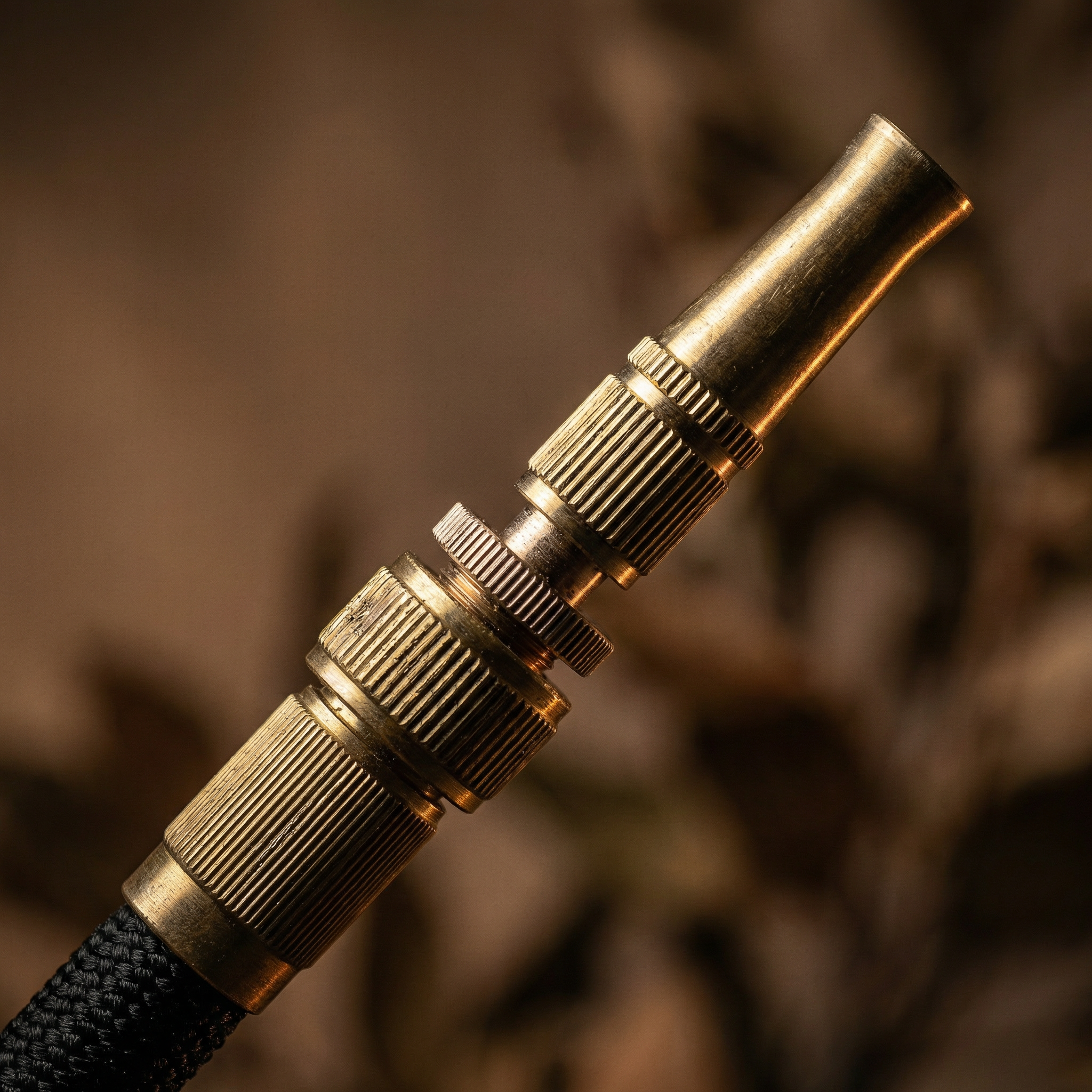 Brass Adjustable Garden Hose Nozzle