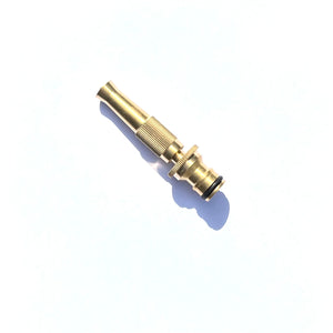 Brass Adjustable Garden Hose Nozzle Small