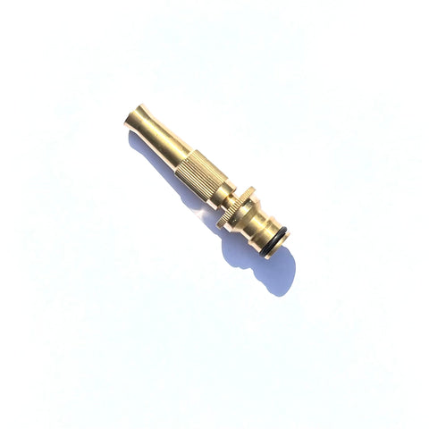 Brass Adjustable Garden Hose Nozzle Small