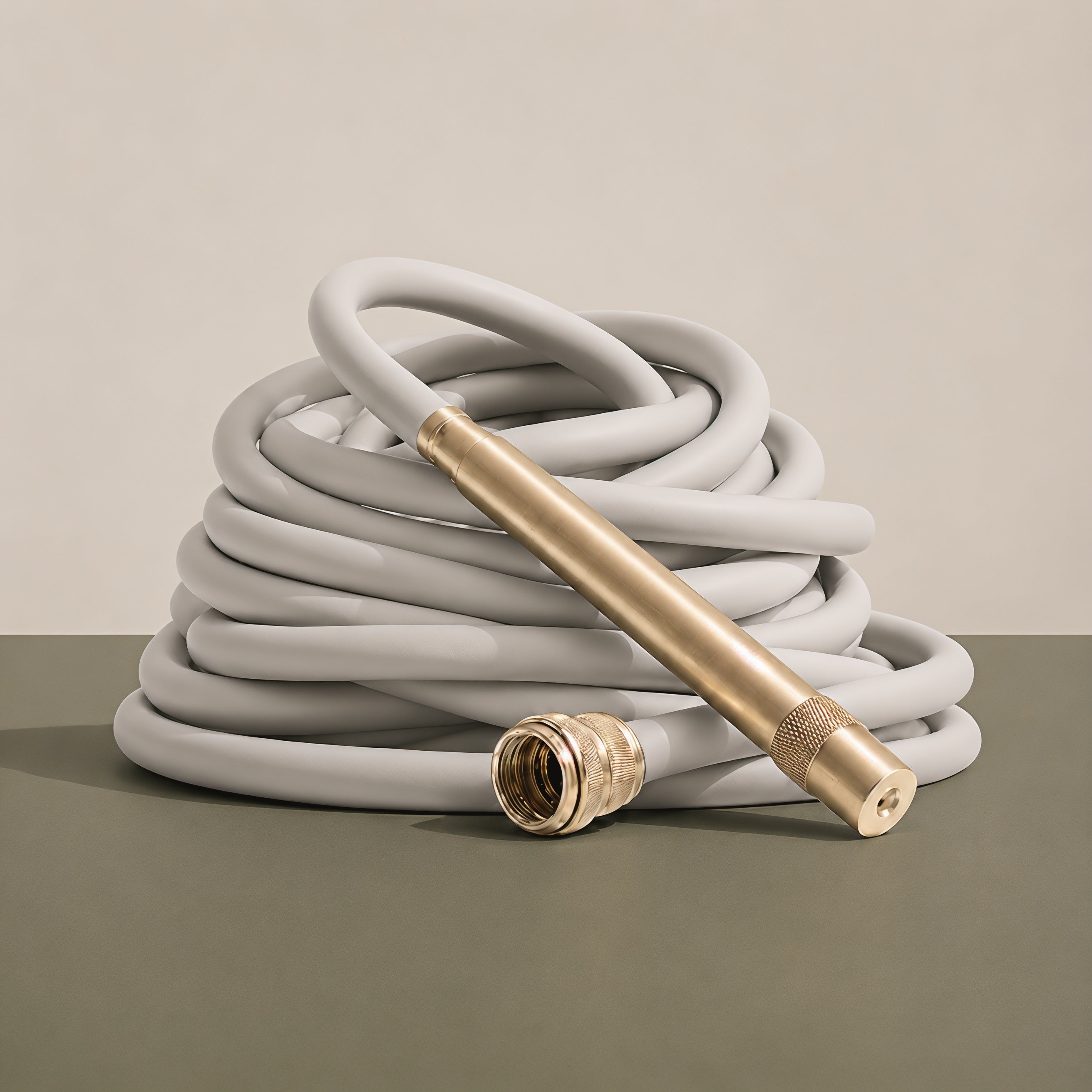 Hybrid Garden Hose – Soft Grey 10m & 20m