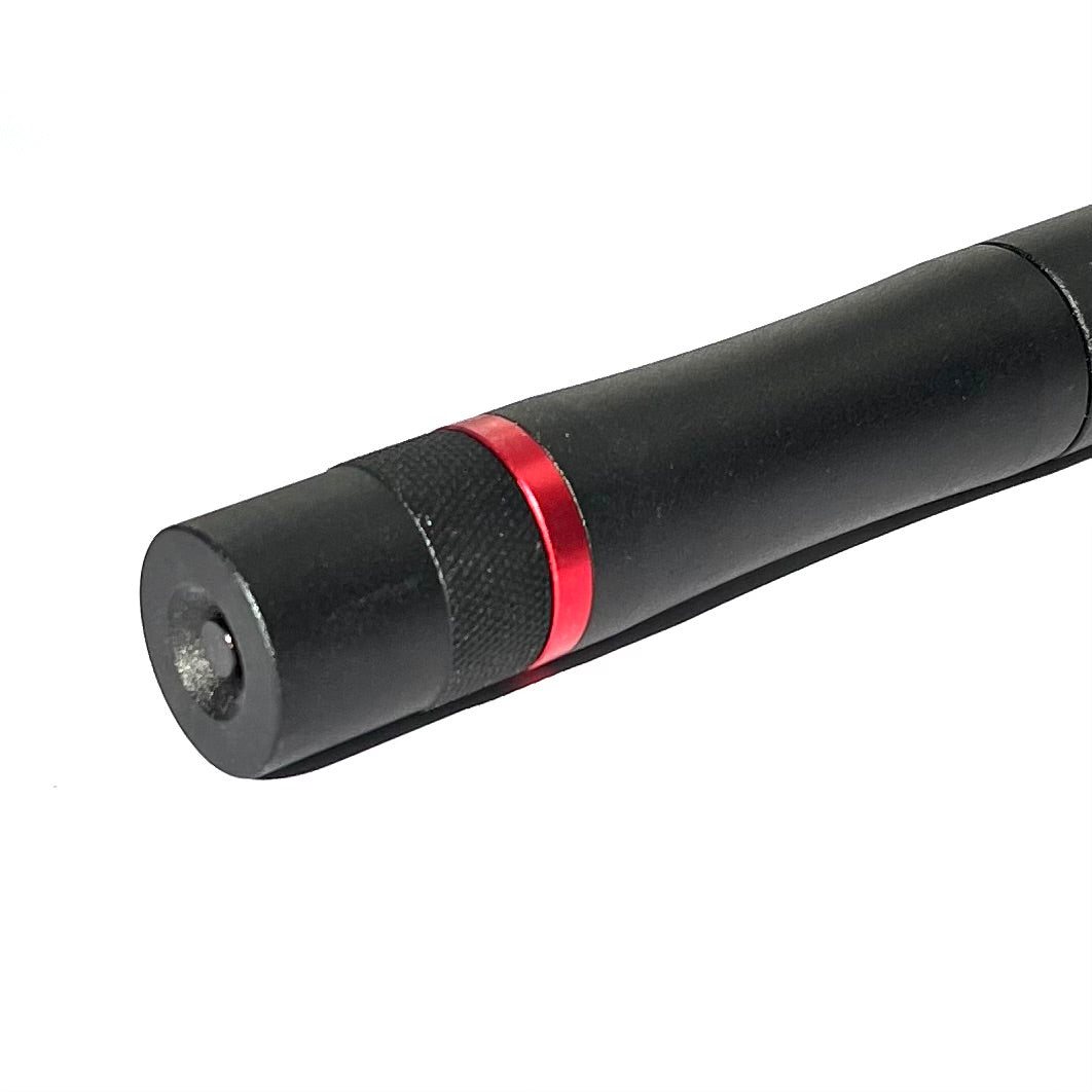 Torch Garden Hose Nozzle with Red Stripe