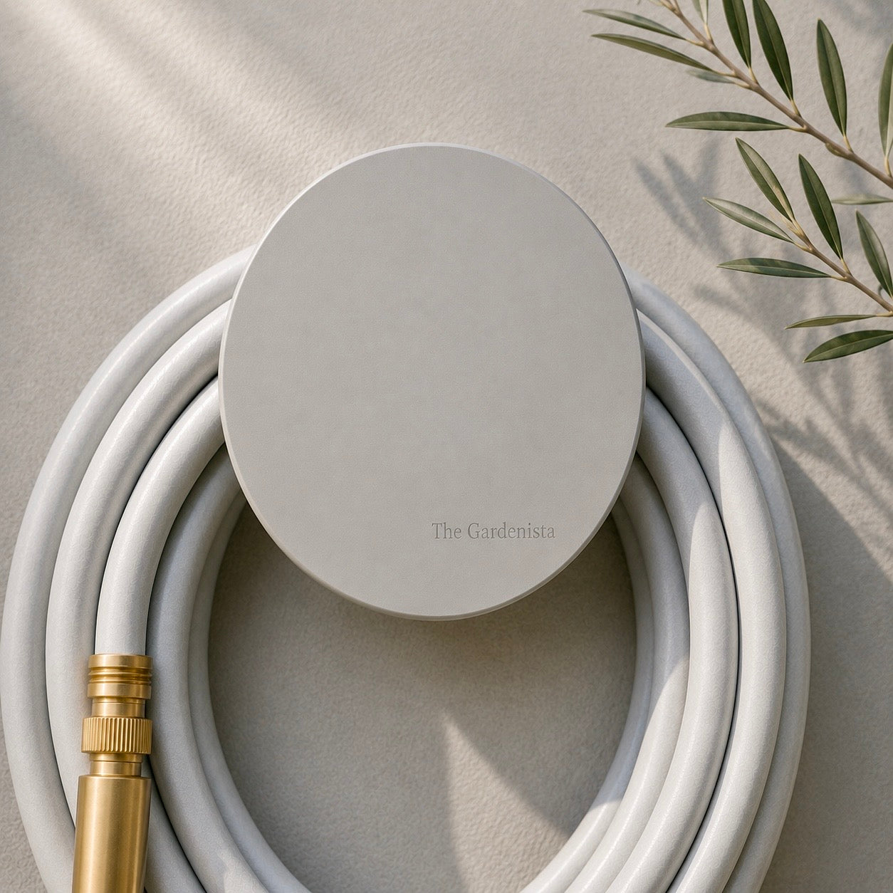 Modern Wall Mounted Hose Holder –  Grey  (Small) | The Gardenista