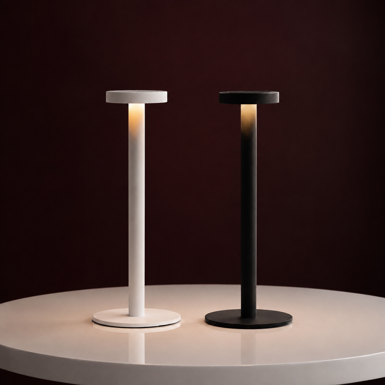Spool Rechargeable Table Lamp