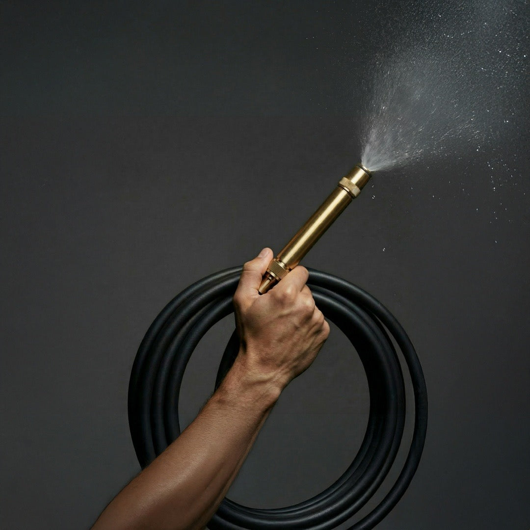 Brass Garden Hose Torch Nozzle – Durable & Stylish