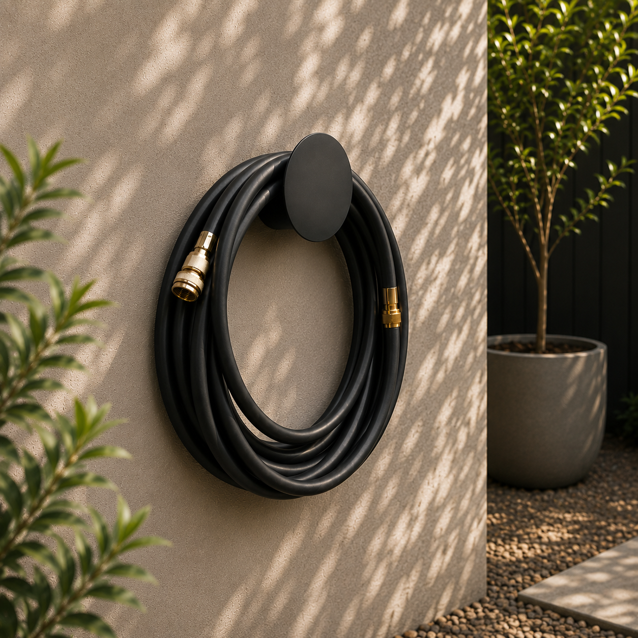 Hybrid Garden Hose – Matte Black 10m & 20m
