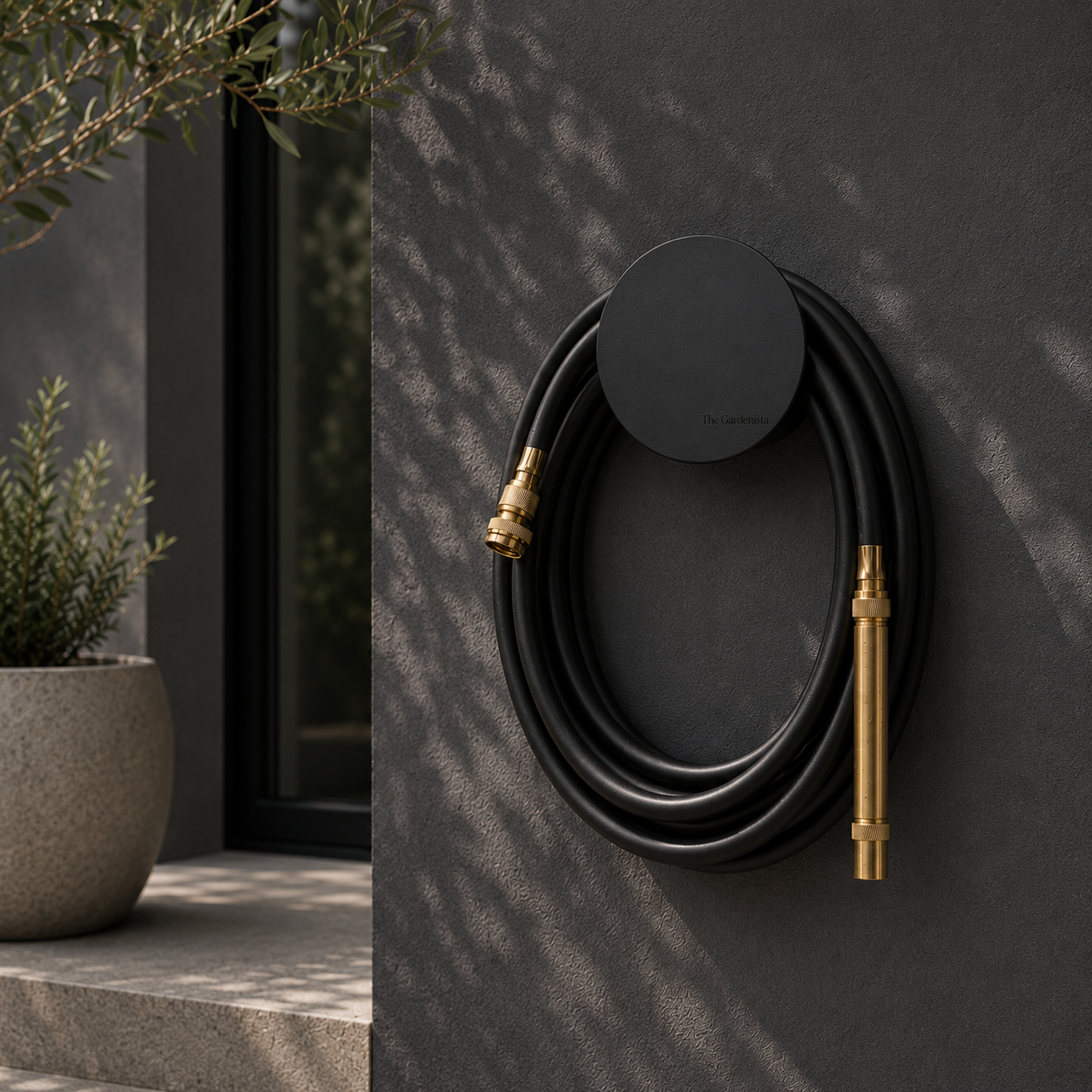 Hybrid Garden Hose – Matte Black 10m & 20m