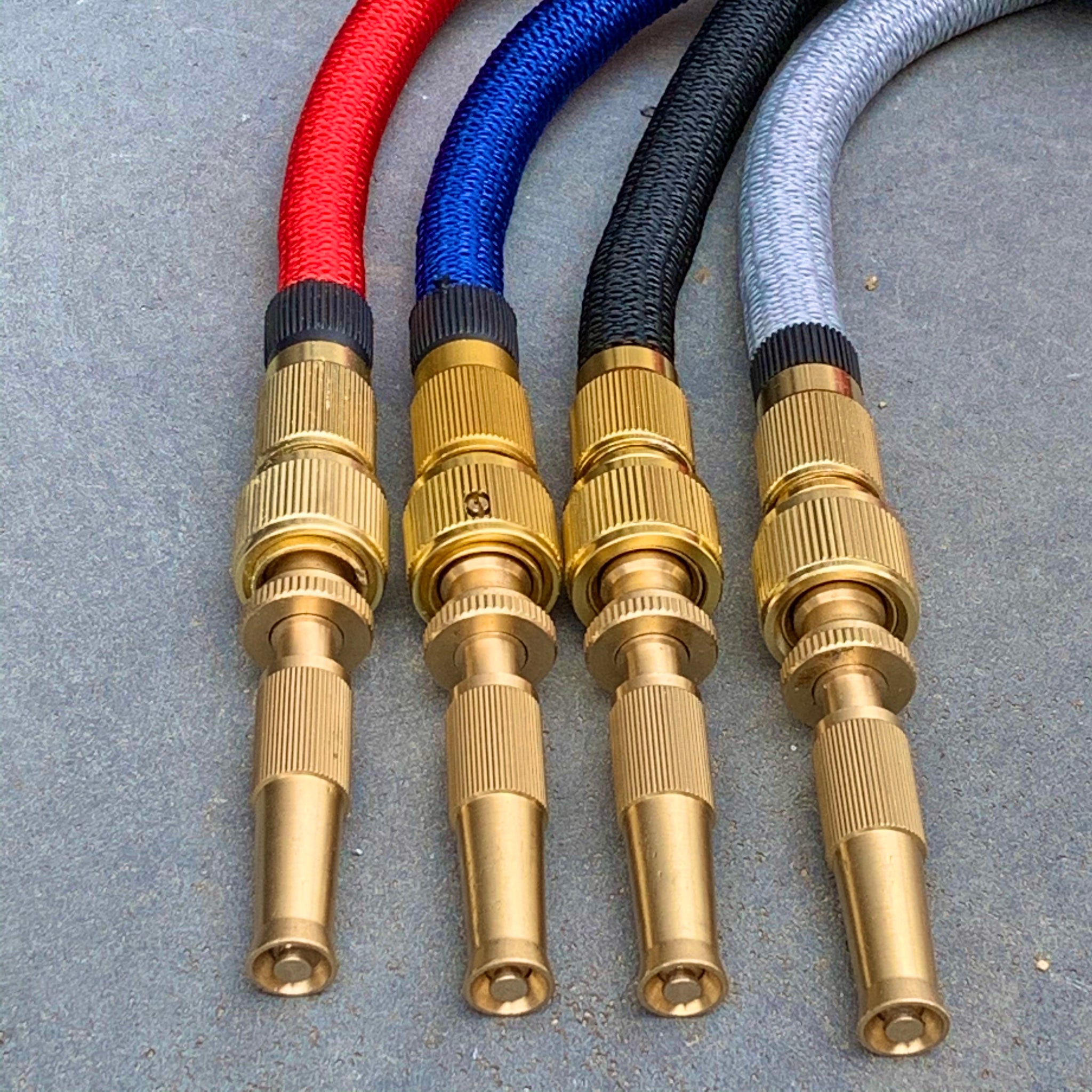 Brass Adjustable Garden Hose Nozzle The Gardenista   Multi 2048x 